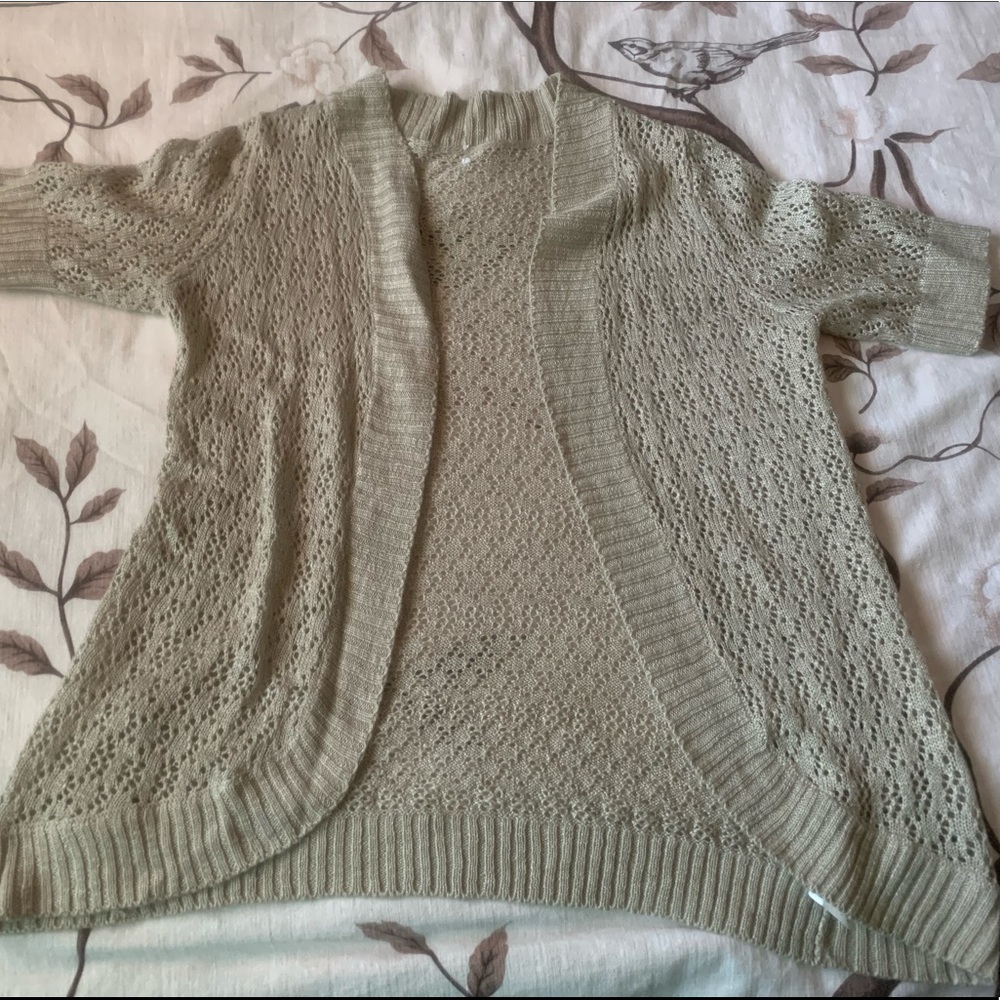 Tan Cardigan